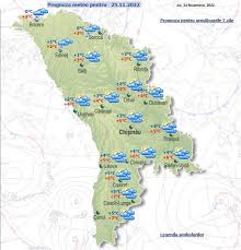 Vremea în Republica Moldova: Ploi și cer noros pe durata Zilei Vinului