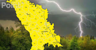 Vremuri grele asupra Moldovei: Avertizarea meteorologică de cod galben devine efectivă miercuri